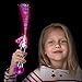 Windy City Novelties Fun Central - LED Light Up Unicorn Fiber Optic Toy Wand | Sensory Kids Birthday Supplies, 4th of July, Summer, Rave Party Favors