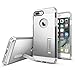 Spigen Tough Armor iPhone 7 Plus/iPhone 8 Plus Case with Extreme Heavy Duty Protection and Air Cushion Technology with Kickstand for Apple iPhone 7 Plus 2016 / iPhone 8 Plus 2017 - Satin Silver