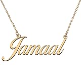HUAN XUN Customized Custom Simple Any Name Necklace