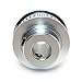 BIQU GT2 Synchronous Wheel 36 Teeth 8mm Bore Aluminum Timing Pulley for 3D Printer 6mm Width Belt (Pack of 2pcs)