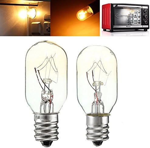Bazaar 15W/25W 120V E12 Incandescent Glass Light Bulb Refrigerator Salt Oven Lamp