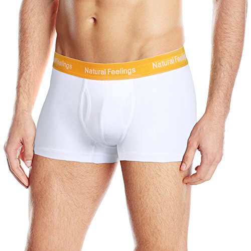 5Mayi Mens Underwear Boxer Briefs Black Cotton Men's Underwear Men 1 Pair L
