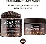 O Naturals Coffee Arabica Dead Sea Salt Body Scrub 100% Natural Vegan 250ml view 20