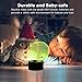 LED Night Light for Boys Men, 3D Illusion Lamp, Football Helmet 7 Colors Changing Room Bedroom Decor Lighting, Novelty Sports Fan Gift Ideas for Kids, Adults, Friends Festival Birthday Presents