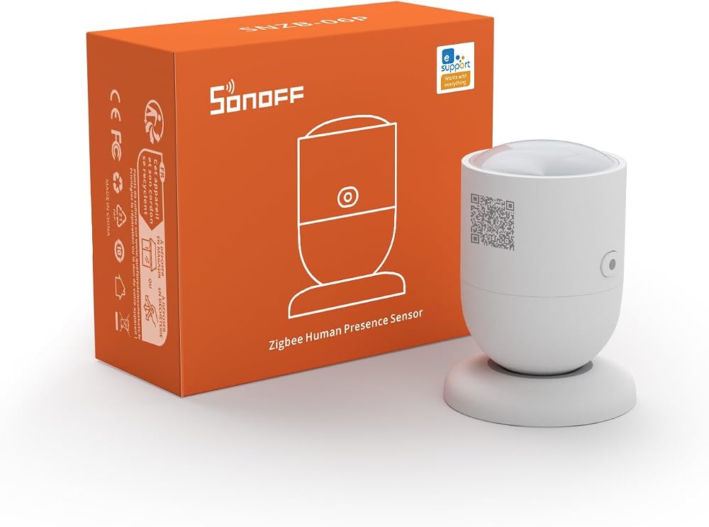 SONOFF SNZB-06P Zigbee Human Presence Sensor 5.8GHz Radar Light Detector