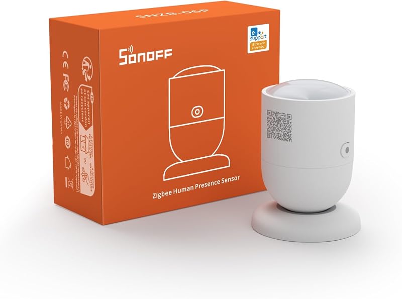 SONOFF SNZB-06P Zigbee Human Presence Sensor 5.8GHz Radar Light Detector