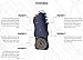 Hemp Wick Dispenser Lighter Case with 12' I-Tal Hemp Wick Spool (Black) by FlicWic