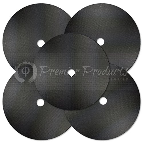 Milwaukee 5 Pack - 7 Inch Cut Off Blades For Circular Saws - Aggressive Cutting For Metal & Stainless Steel - 7" x .09 x 7/8-Inch