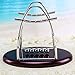 Dreamyth Arc-Shaped Newton's Cradle Balance Ball Science Puzzle Fun Desk Toy Gift (A)