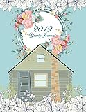2019 Yearly Journal: Yearly Calendar Book. Monthly, Yearly Calendar Planner, Daily Weekly Monthly Pl by 