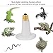 Wuhostam 100W 2 Pack Ceramic Heat Lamp,White Infrared Bulb Emitter Lamp Infrared Ceramic Heat Lamp Bulb for Pet Coop Heater Reptile Chicken Lizard Turtle Brooder Bulb -upgrade 2 Pack