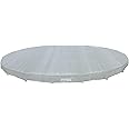 INTEX 28041E Deluxe Pool Cover: for 18ft Round Ultra XTR Pools – Includes Rope Tie – UV-Resistant – 8in Overhang – Snug Fit
