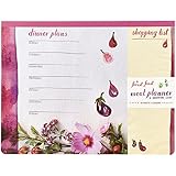 The Forest Feast Meal Planner and Shopping List: Magnetic Notepad, 50 Sheets, 5 Designs