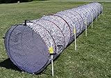 14' Dog Agility Tunnel with Stakes, Multiple Colors