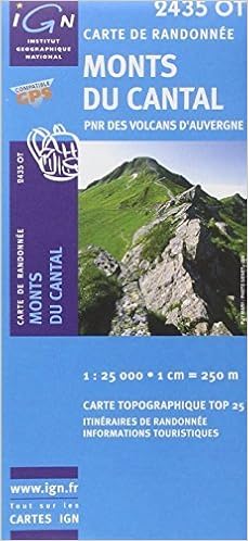 Amazon Fr Monts Du Cantal Pnr Des Volcans D Auvergne Gps Ign 2435ot By Ign Institut Geographique National 2008 01 10 Ign Institut Geographique National Livres