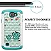 LG Optimus Zone 3 Case, LG K4 Case, MagicSky [Shock Absorption] Studded Rhinestone Bling Hybrid Dual Layer Armor Defender Case Cover For LG K4 LTE / LG Optimus Zone 3 / LG Rebel LTE / LG Spree -Owl
