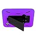 Galaxy Tab 2 7 Case KIQ (TM) Heavy Duty Hybrid Silicone Skin Hard Plastic Case Cover Kick Stand for Samsung Galaxy Tab 2 7.0 P3100 - Black / Purple