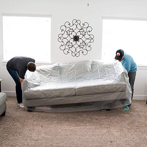 STARTWO-Furniture-Cover-Plastic-Bag-Plastic-Couch-Cover-Heavy-Duty-Water-Resistant-Thick-Clear-Sofa-Slipover-for-Moving-and-Long-Term-Storage