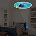 Projectables 34221 Finding Dory LED Plug-In Night Light, Blue and Teal, Light Sensing, Auto On/Off, Projects Disney Pixar Characters Dory and Nemo Image on Ceiling, Wall, or Floor