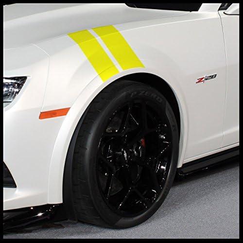 2010-2015 Camaro Hash Mark Fender Stripes (Yellow)