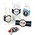 Letâ€™s Go Racing - Racecar - DIY Party Supplies - Race Car Birthday Party or Baby Shower DIY Wrapper Favors & Decorations - Set of 15