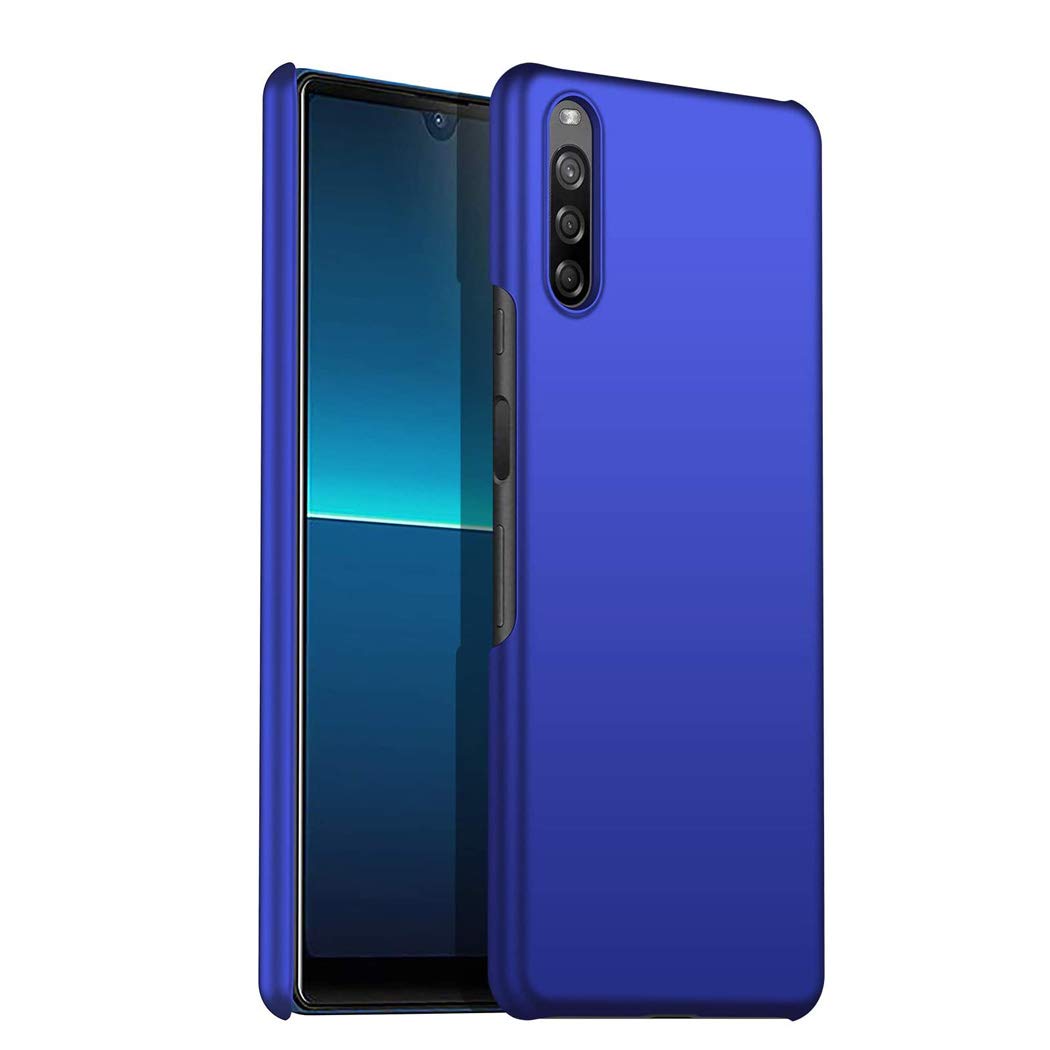 GAPlus Sony Xperia L4 Case - Xperia L4 6.2" Ultra Slim Thin Armour Hard Case - Matte Rubberized Cover For Sony Xperia L4 (Blue)
