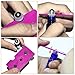 6, 10ml Cobalt Blue Glass Roller Bottles With Stainless Steel Roller Ball for Essential Oil by Mavogel - Include 3 Extra Roller ball, 12 Pieces Labels, Essential Oils Opener, Dropper