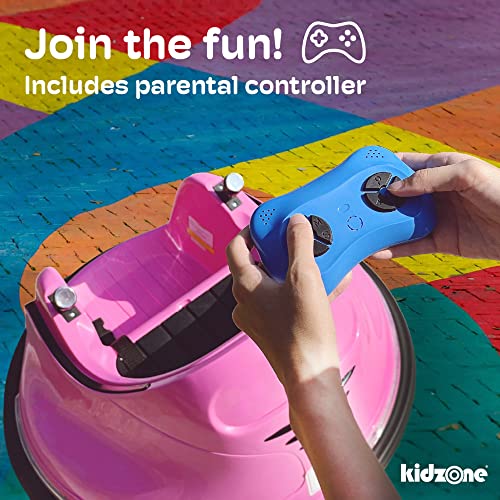 Kidzone 6V Electric Ride On Bumper Car for Kids & Toddlers 1.55 Years