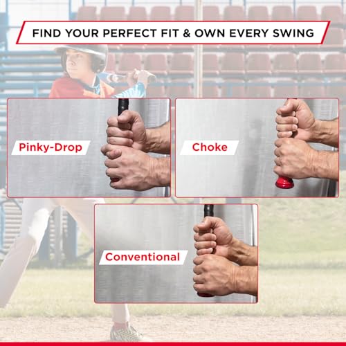 Grip-N-Rip II Softball Bat Taper Non-Slip Ergonomic Grip for Secure Hold Durable & Long-Lasting Easy Installation Fits Most Softball Bats Ideal for Enhanced Comfort & Performance