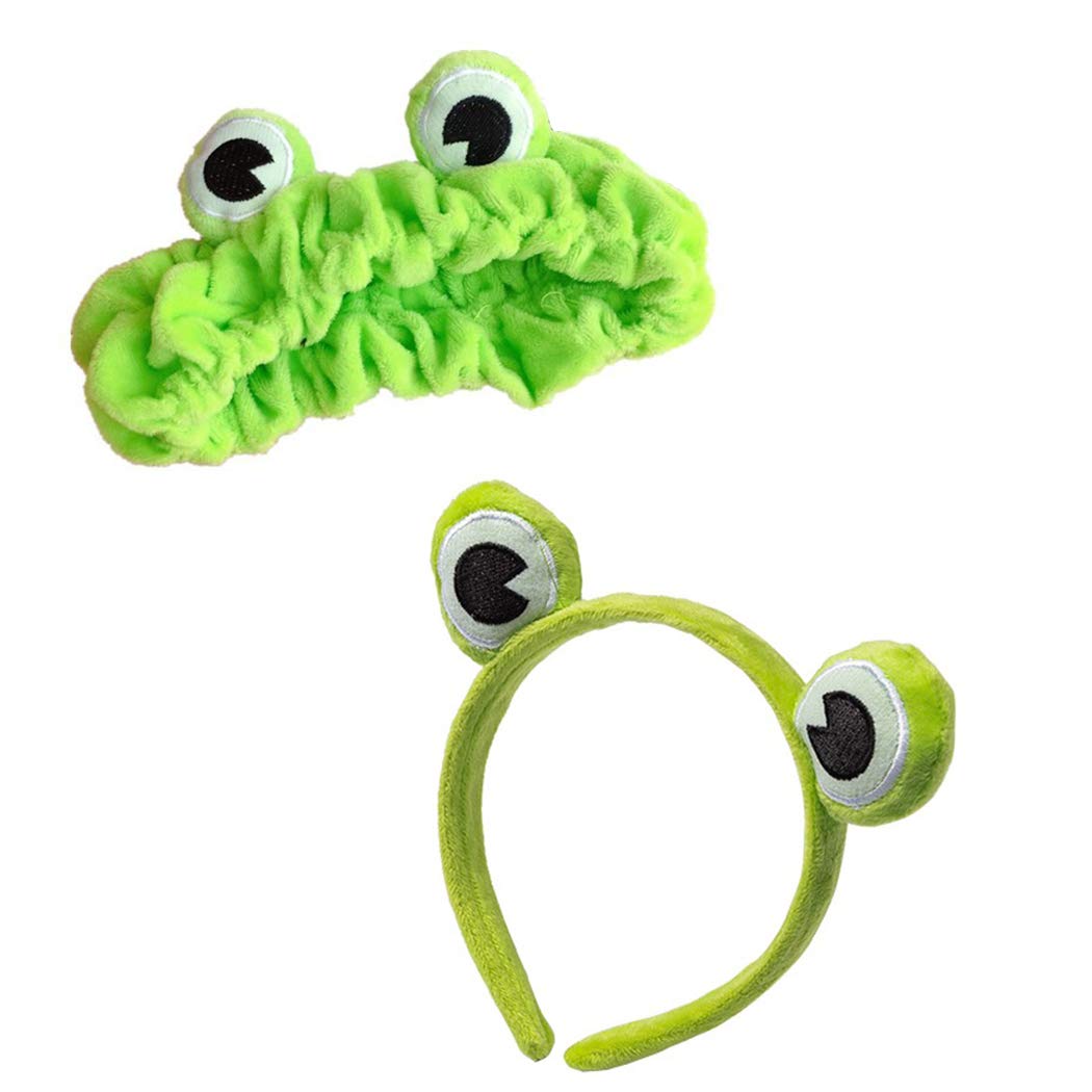 She's Shining Masquerade Party Frog Headband Hair Accessories Halloween Party Supplies Cartoon Animal