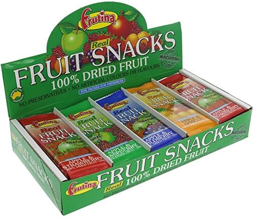 Frutina Fruit Snack - Variety Pack 15g (Pack of 60)