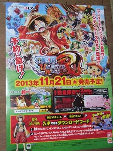 Amazon B2ポスターワンピースアンリミテッドワールド レッド予約受付尾田栄一郎 アニメ 萌えグッズ 通販