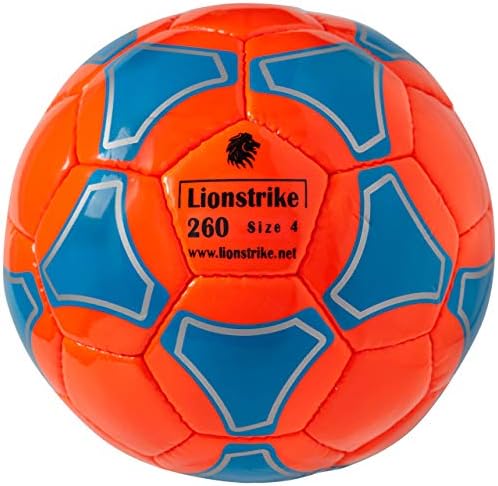 Lionstrike Size 4 Soccer Ball Lite for Kids 7-12yr