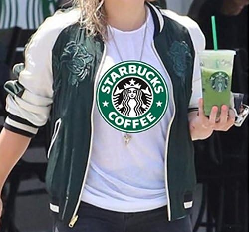 Starbucks Coffee Woman's T-shirt - Crop Tops Harajuku Punk T-shirt Short Sleeve