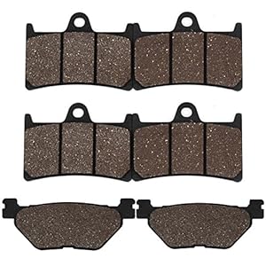 Cyleto Remblokken voor en achter voor YAMAHA TDM 900 TDM900 2002-2010 FJR 1300 2001-2004 XV 1700 2003-2005