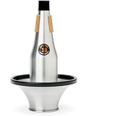 Protec Adjustable Aluminum Cup Mute for Tenor Trombone, Model ML110