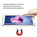[2 Pack] Huawei P Smart Screen Protector Glass Full Cover - RBEIK 9H Hardness Full Coverage Bubble Free Tempered Glass Screen Protector for Huawei P Smart/Enjoy 7S 5.65-Inch Smartphone (White)
