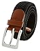 CTM Men's Stretch Belt (Black XL 42-44)