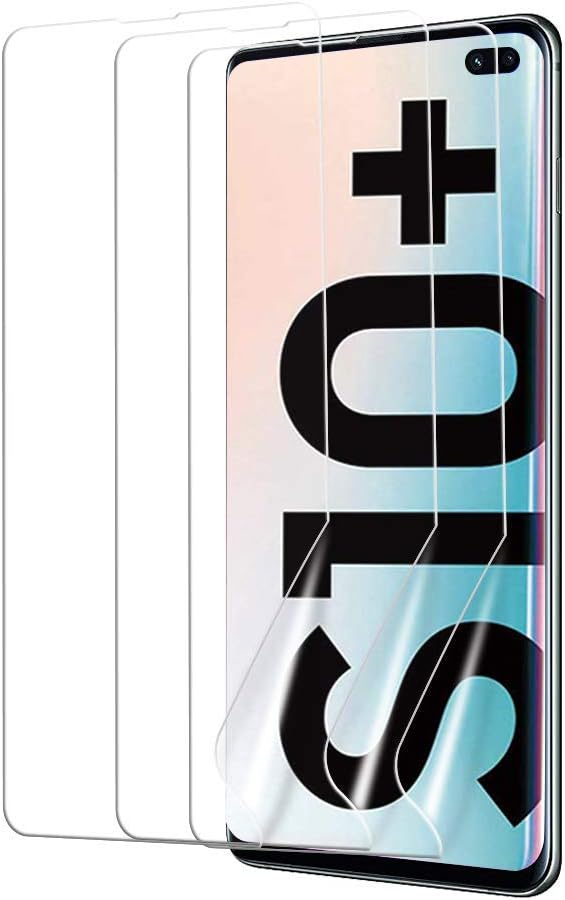 InaRock, Samsung Galaxy S10+ / S10 Plus Screen Protector, 3-Pack, Case Friendly, Bubble Free, HD Clear, TPU Film, Samsung Galaxy S10+ / S10 Plus Screen Protector