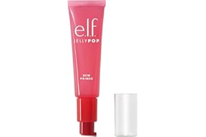 e.l.f. Jelly Pop Dew Primer, Limited Edition Translucent Face Primer For Moisturizing & Smoothing Skin & Gripping Makeup, Vegan & Cruelty-Free