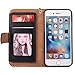 iPhone 7 Plus/8 Plus Wallet Case, Hidden iphone7 Plus/8 Plus Wallet Case (Black, iPhone 7 Plus / 8 Plus)