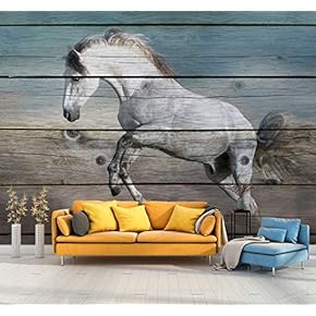 Wall Mural Horse Removable Wallpaper Wall Sticker for Bedroom Living Room - 66x96 inches