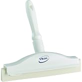Vikan 77515 Squeegee,Fixed Head,Bench,10",PP/RB,White