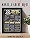 30th Birthday Poster (Thirty, 30) - Remembering The Year 1989-11x14 Unframed Art Print - Makes a Perfect Birthday Decoration Under $15