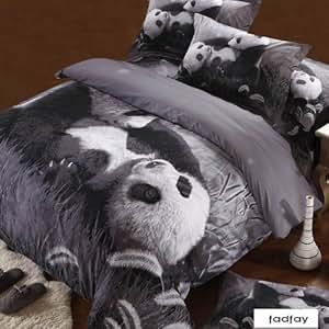 Amazon.com: FADFAY Home Textile,Cute Panda Bedding Set