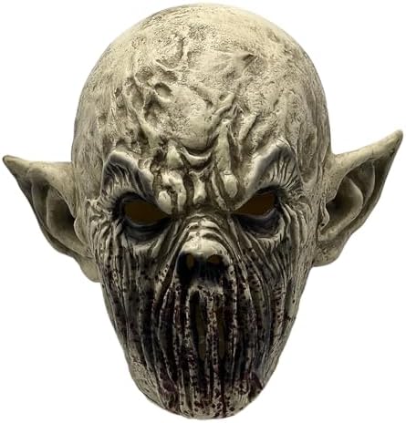 Amazon.com: ITODA Horror Skeleton Half Face Mask Scary Skull Mask