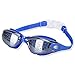VELMAZ Swim Goggles with Nose Clip + Ear Plugs + Case, Clear No Leaking Anti Fog UV Protection Triathlon Swimming Glasses for Adult Men Women Youth Kids Child