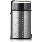 Bodum Bistro Electric Blade Coffee Grinder, Brushed Stainless Steel