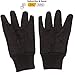 ABC Brown Jersey Gloves for Men and Women, 10 Inches Long. 12 pairs Brown Jersey Work Gloves.1 dozen of Polyester and Cotton Garden Gloves. Reusable Jersey Garden Gloves. Breathable