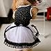 WXBUY Glitter Bow Lace Dog Tutu Dress Bubble Skirt Pet Clothes Puppy Costume S by WXBUY